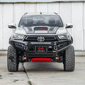 Hamer 4x4 Atlas Series Bullbar w/ 3.5T Recovery Points - No Flares (2020-2023 Toyota Hilux Revo Dual Cab)