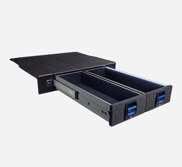 MSA 4x4 Ranger Double Storage Drawer System 41013