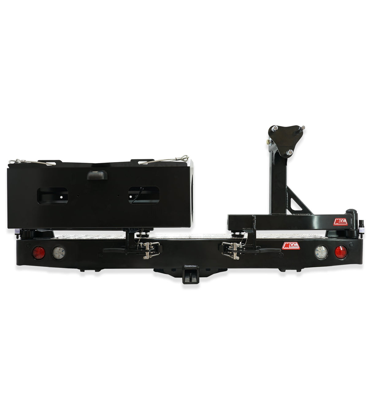 Ranger Super Duty MY26 - 022-02 Rear Wheel Carrier Double Jerry Can Holder Package - SKU MCC-05013-202PK3