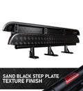 Ranger Super Duty MY26 - 309SBK Side Step Package (Sand Black) - SKU MCC-05013-309SBS