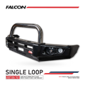 Great Wall Cannon XSR 2021-On 707-01 Falcon Bull Bar Single Stainless Loop Package (LED Foglight)