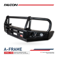 Hilux 2026-On (9th Gen) 707-02 Falcon Bull Bar Black A-Frame Package (LED Foglight)