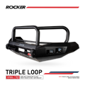 Ranger Super Duty MY26 - 078-02SQ Rocker Bull Bar Triple Loops Package - SKU MCC-05013-7802SQ