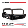 Hilux 2026-On (9th Gen) 808-01 Phoenix Bull Bar Triple Stainless Loops Package