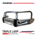 Prado 250 2025-On 808-01A Alloy Phoenix Bull Bar Triple Loops Package
