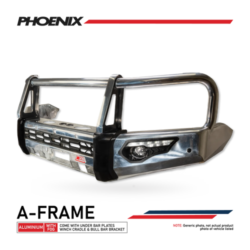 Great Wall Cannon XSR 2021-On 808-02A Alloy Phoenix Bull Bar A-Frame Package