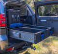 MSA 4x4 LandCruiser 76 Series Double Storage Drawer System E930A-LC76-COM