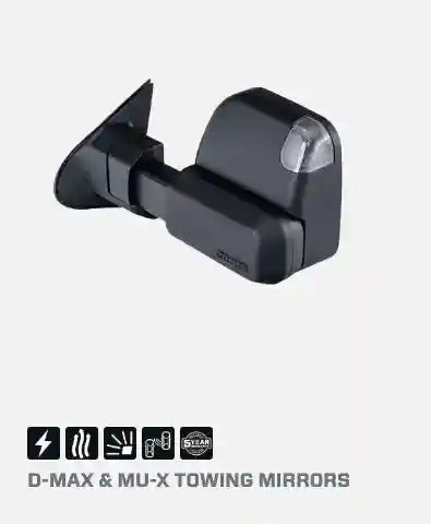 MSA 4x4 D-MAX & MU-X Towing Mirrors TM902