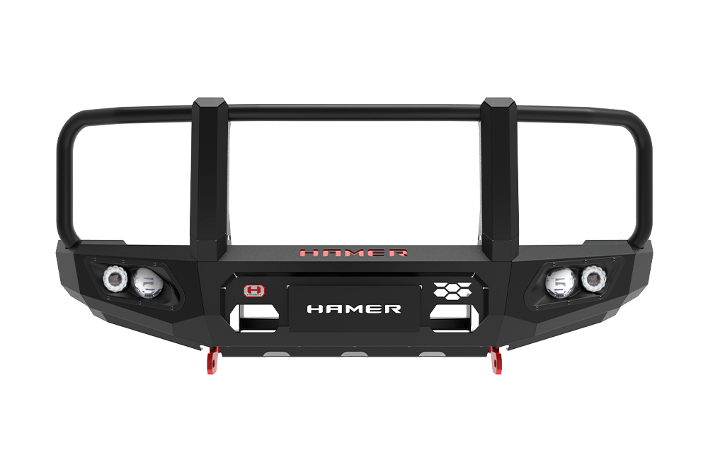 KING SERIES PLUS FRONT BULL BAR  FOR TOYOTA LAND CRUISER LC70 / LC76 2023+