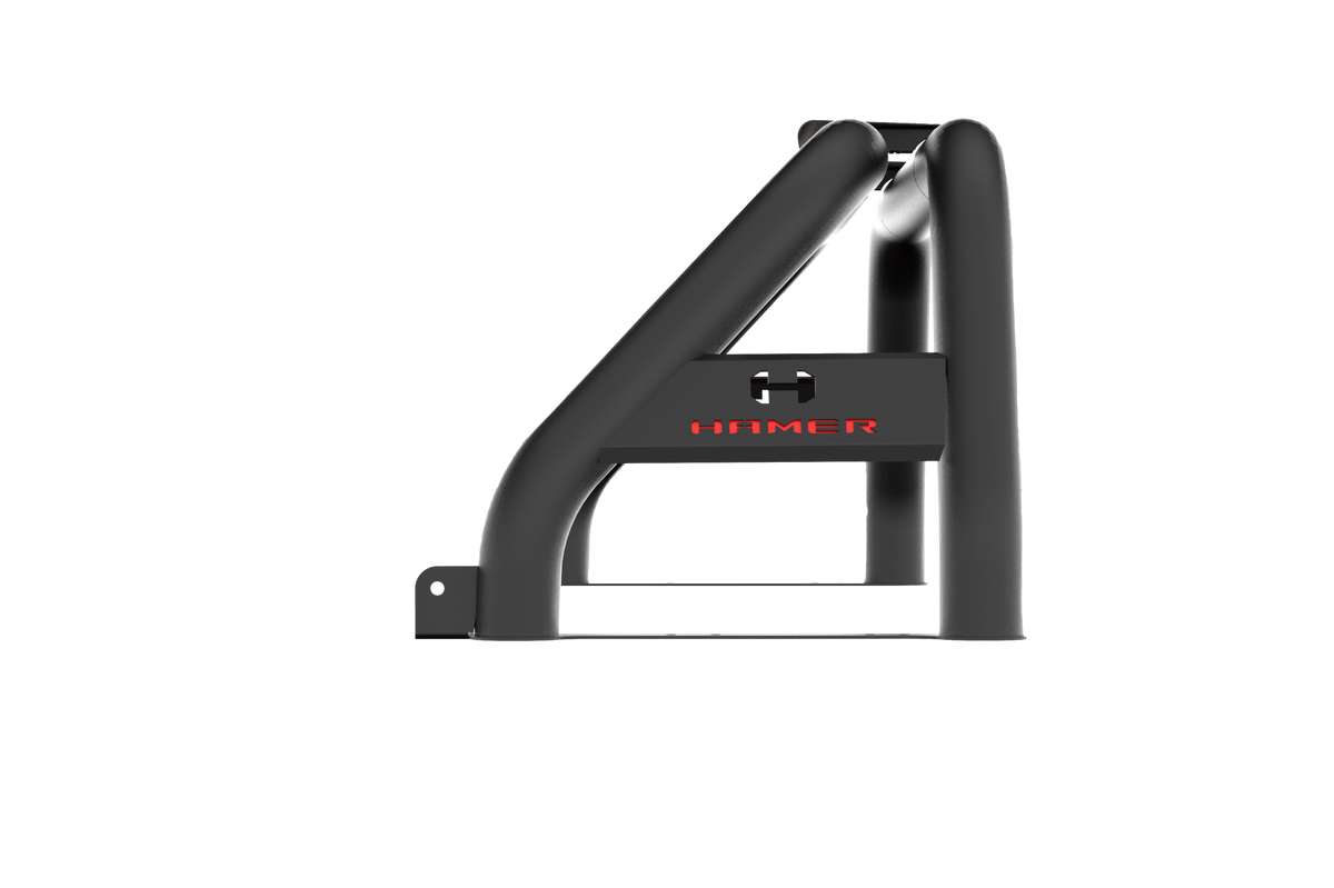 Side On Angle Sports Bar - Hamer 4x4