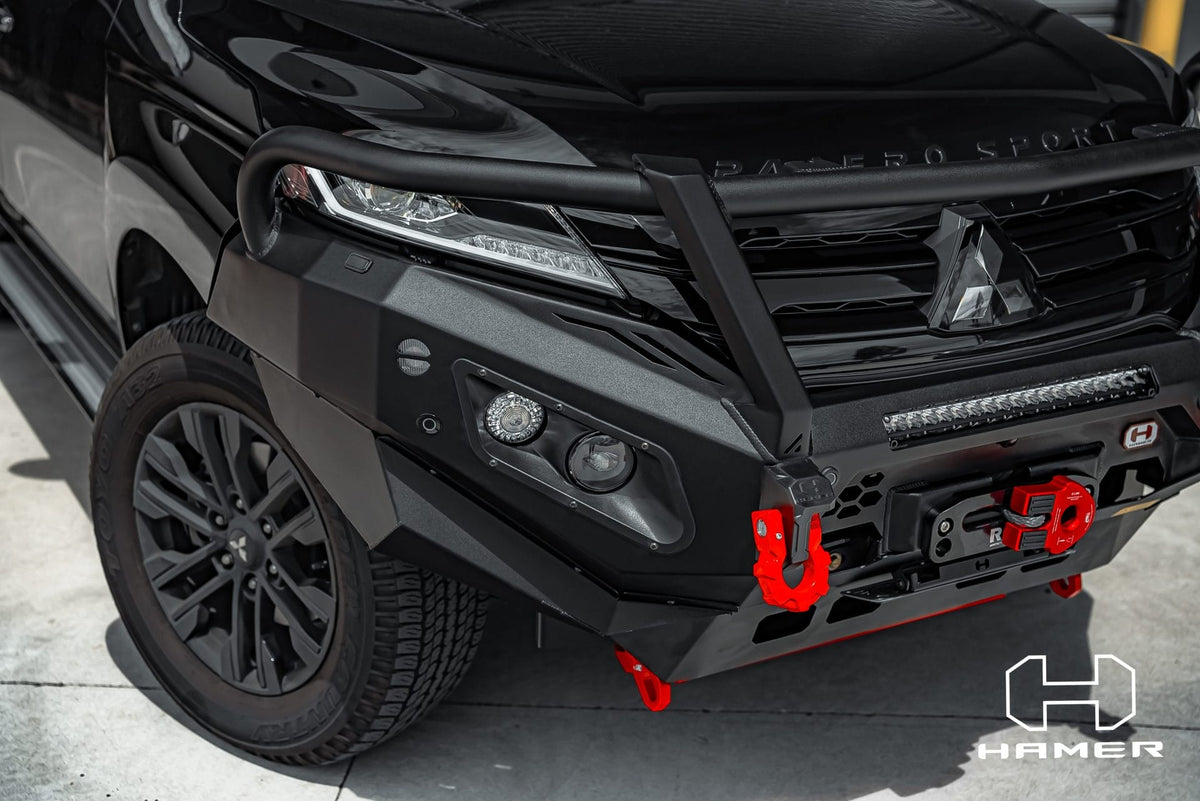 King series Plus bull bar for Mitsubishi Pajero Sport QF ( 2020 – Present )
