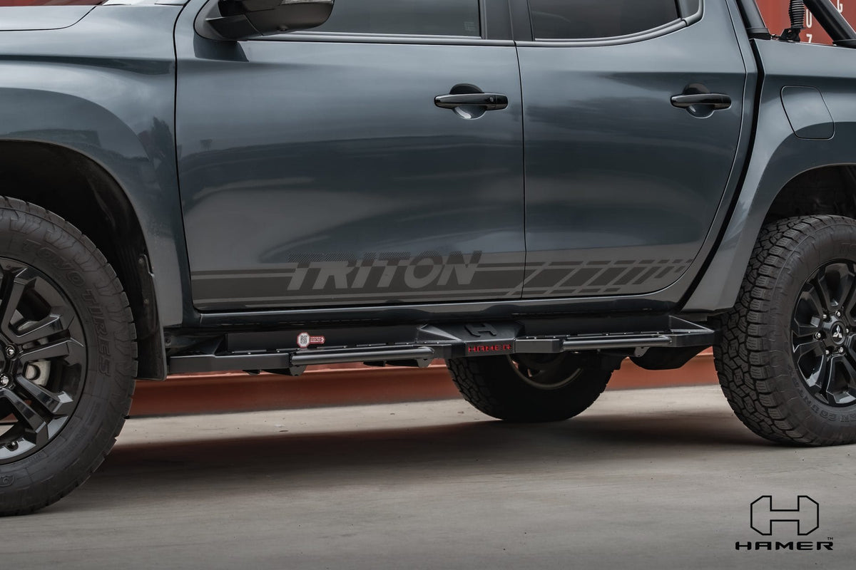 SHADOW SIDE STEPS – MITSUBISHI TRITON MR (2018 – 2023)