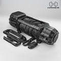 Hamer Force 12 winch with synthetic rope, hook and wireless remote