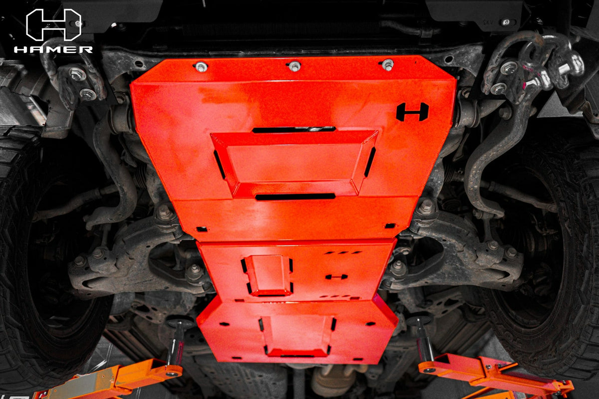3 Piece under protection plate for Toyota Landcruiser 200 Series (2008 – 2015)