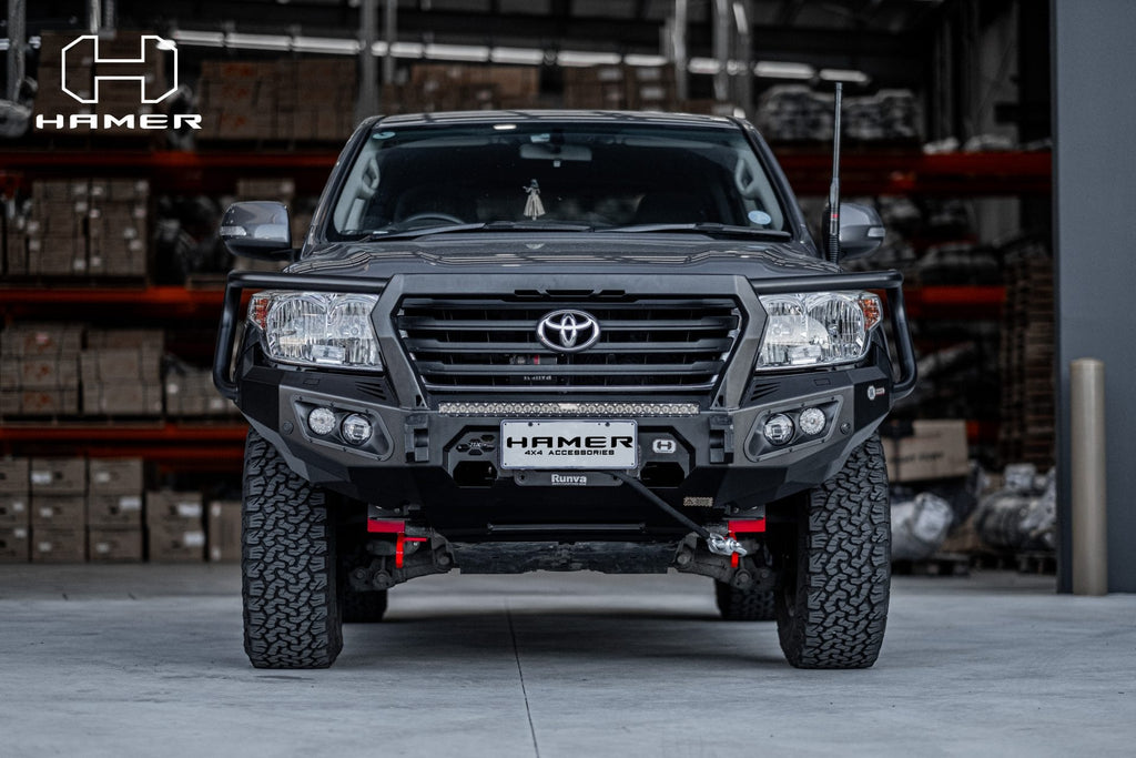King series Plus bull bar for Toyota Landcruiser 200 Series (2008 – 2015)