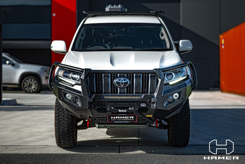 King series plus bull bar for Toyota Landcruiser Prado 150 Series (2018 – 2024)