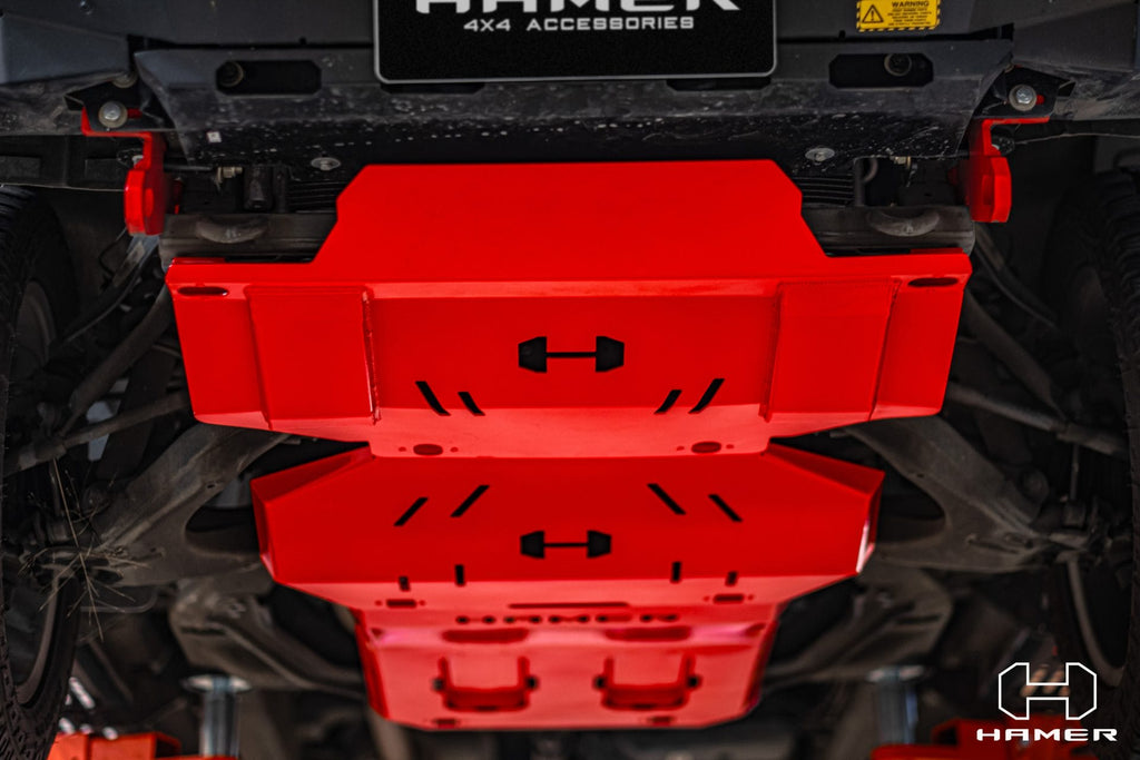 3 Piece under protection plate for LDV T60 (2017 – 2021)