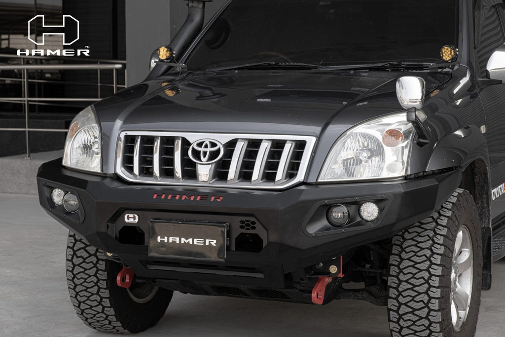 King series bull bar for Toyota Landcruiser Prado 120 Series (2003 – 2009)