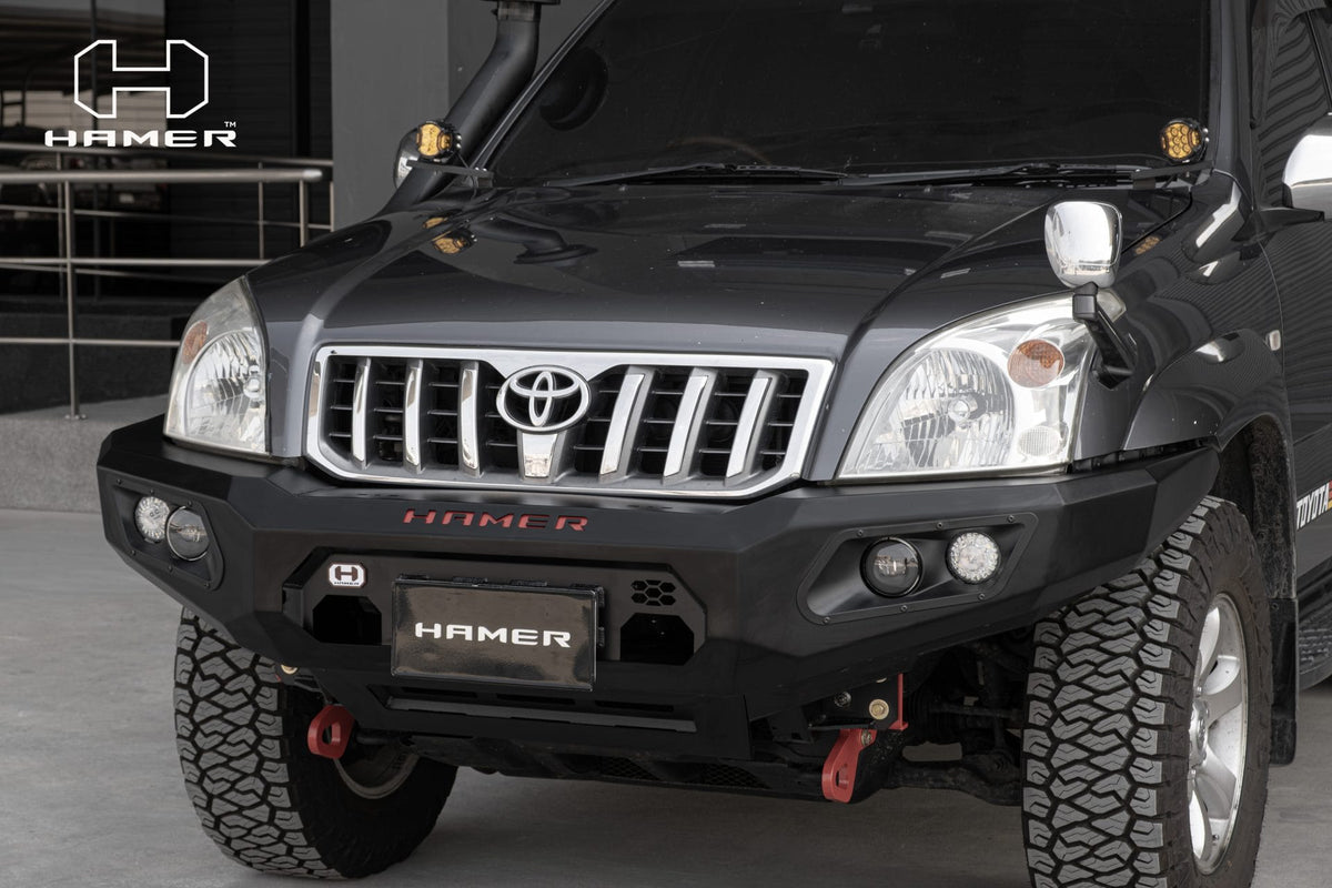 King series bull bar for Toyota Landcruiser Prado 120 Series (2003 – 2009)