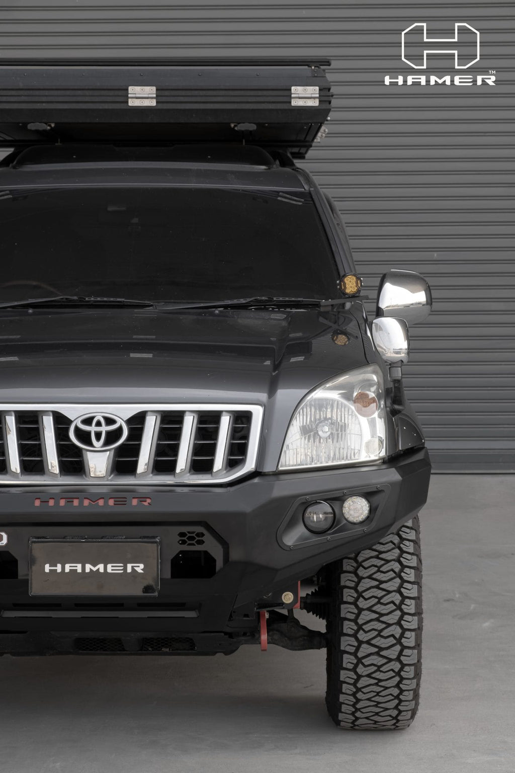 King series bull bar for Toyota Landcruiser Prado 120 Series (2003 – 2009)