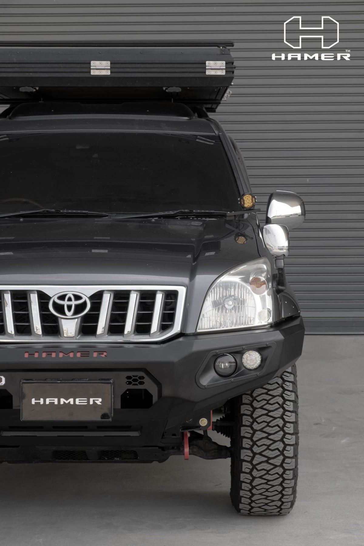 King series bull bar for Toyota Landcruiser Prado 120 Series (2003 – 2009)