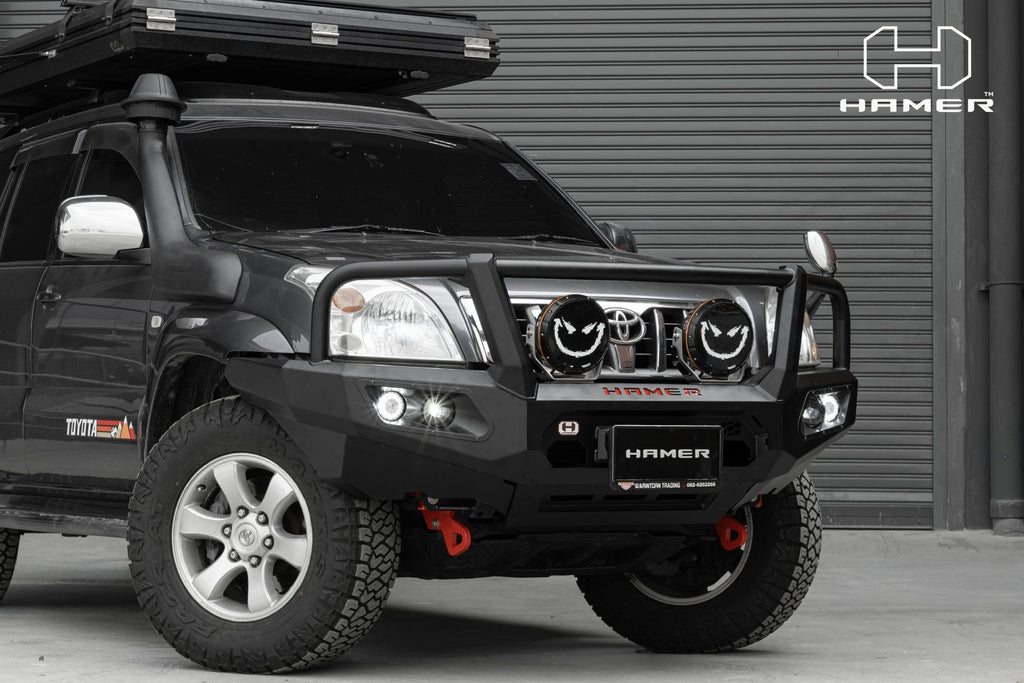 King series plus bull bar for Toyota Landcruiser Prado 120 Series (2003 – 2009)