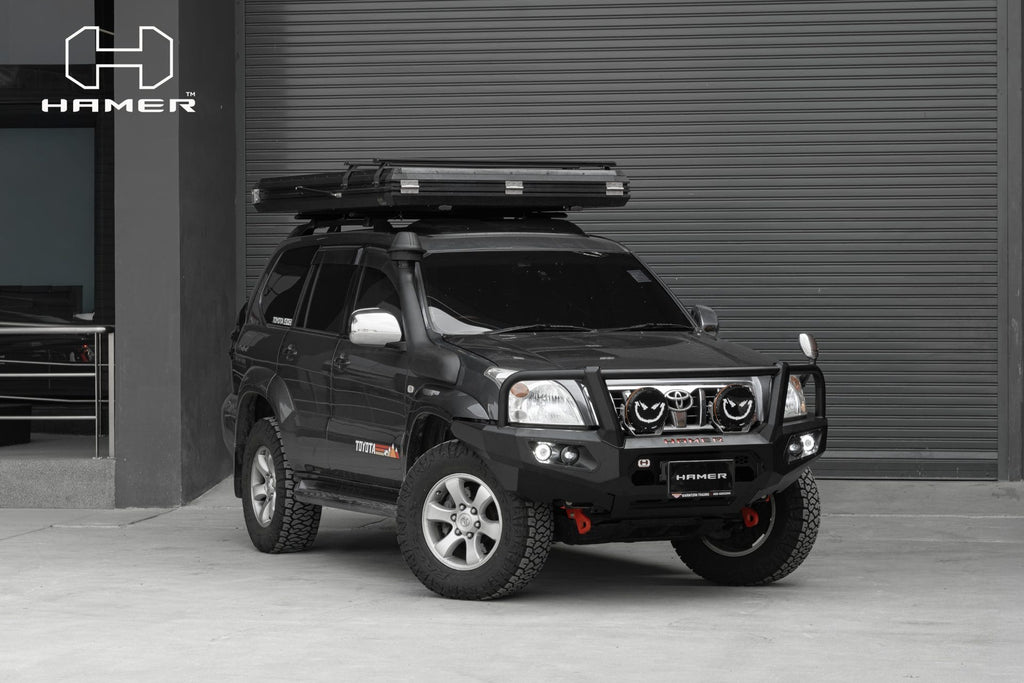 King series plus bull bar for Toyota Landcruiser Prado 120 Series (2003 – 2009)