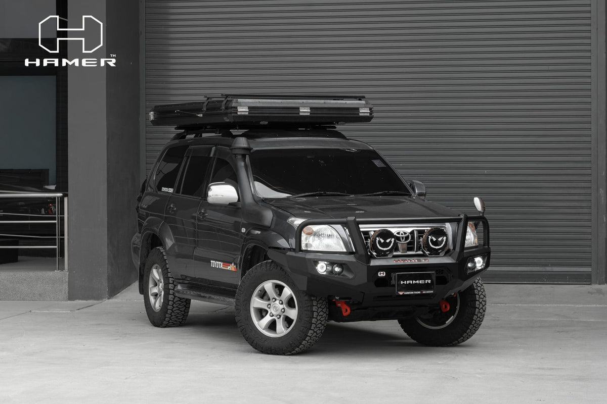 King series plus bull bar for Toyota Landcruiser Prado 120 Series (2003 – 2009)