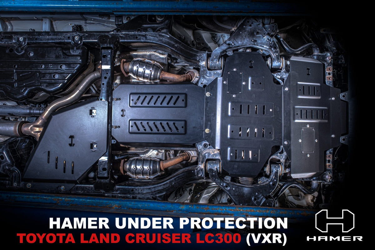 4 Piece under protection plate for Landcruiser 300 (2021 – Present)