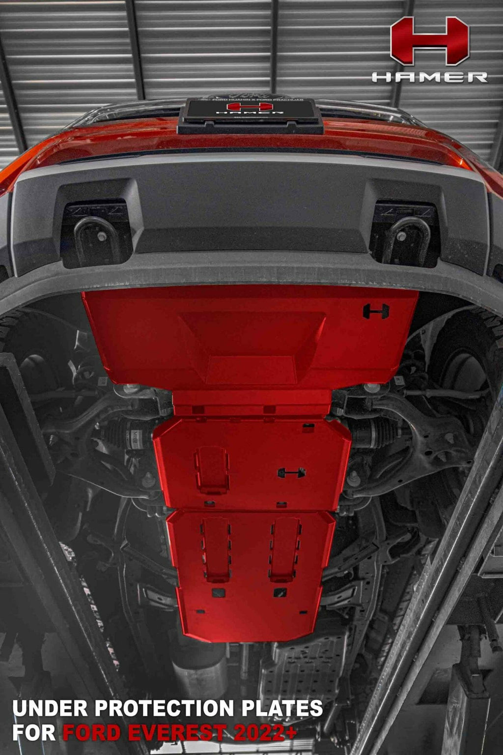 3 Piece under protection plate for Ford Everest ( 2022 – Present )
