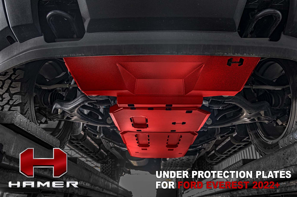 3 Piece under protection plate for Ford Everest ( 2022 – Present )