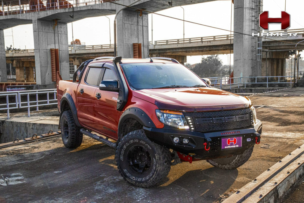 Ford Ranger PX1 2012-2015 equipped with a King Series Bull Bar