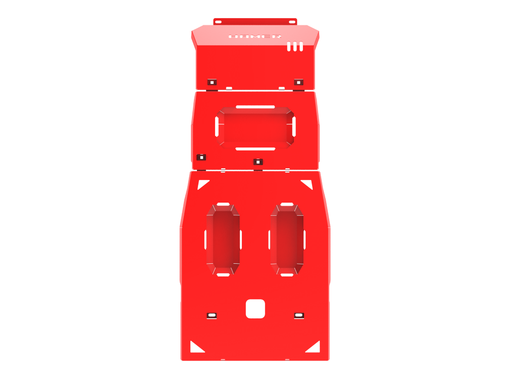 3 Piece under protection plate for GWM Cannon (2021 – 2024)