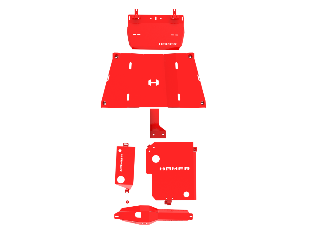 5 Piece under protection plate for Suzuki Jimny XL JB74W  (2023 – Present)