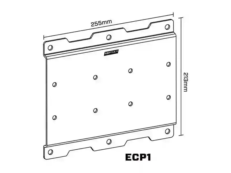 MSA 4x4 Compressor Mounting Plate ECP1