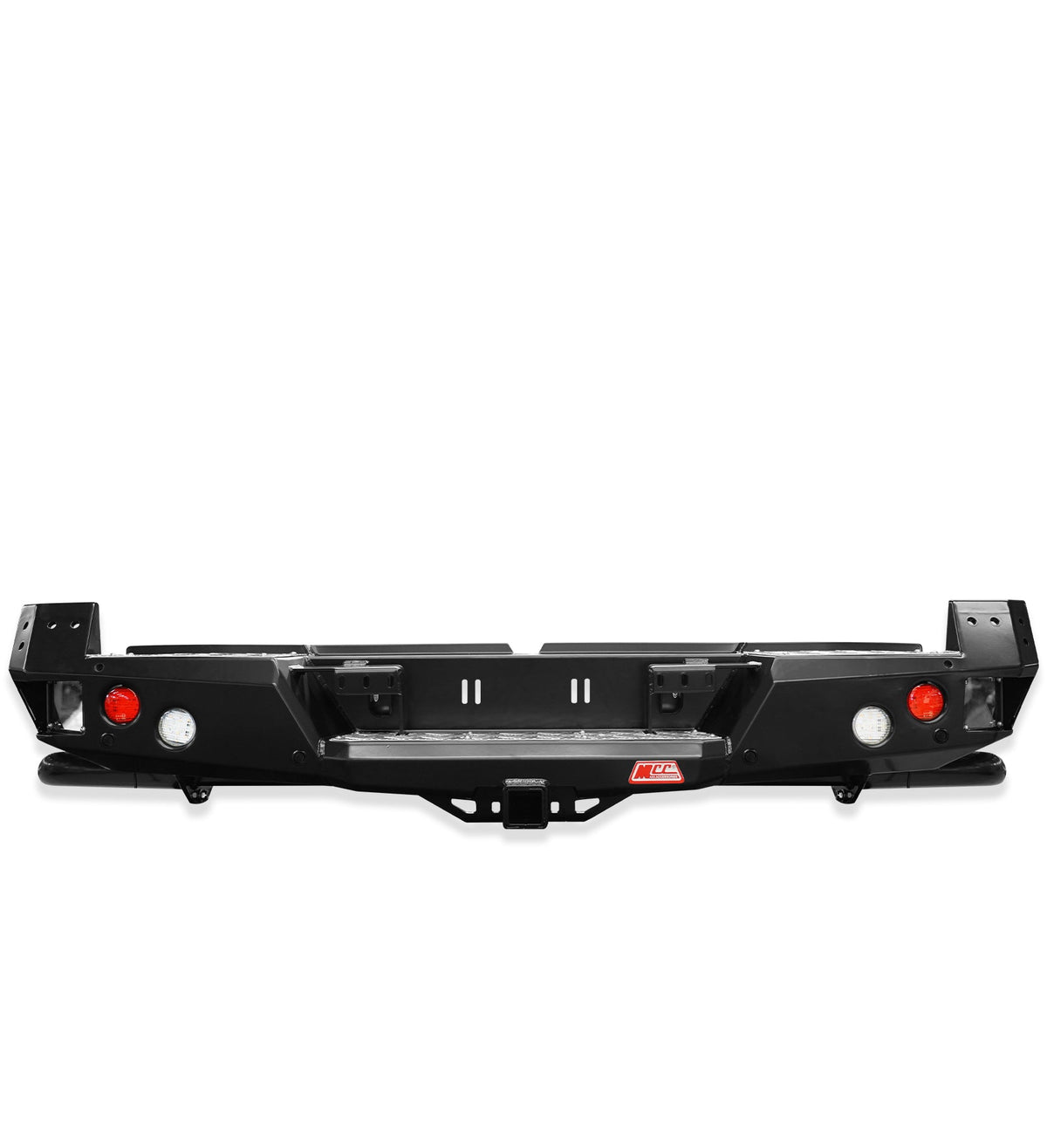 All-New Amarok 2023-On - 022-02 Rear Wheel Carrier Bar with Side Tubing Protection