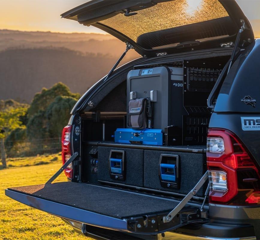MSA 4x4 Ranger Double Storage Drawer System 41013