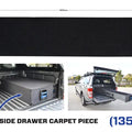 MSA 4x4 1350 – Side Drawer Carpet Piece — E1350-ESIN-CARP