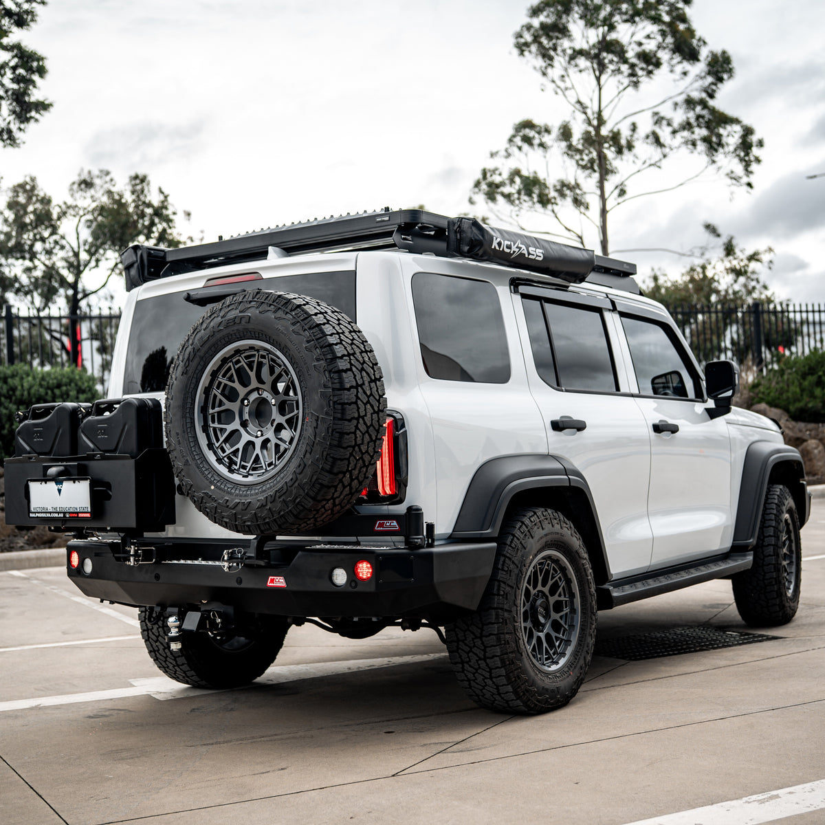 Great Wall Tank 300 2024-On  022-02 Dual Wheel Carrier Bar Package (Sand Black)